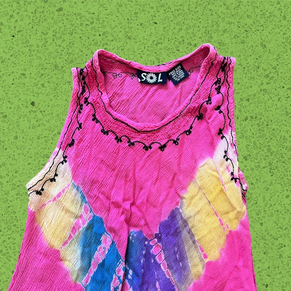 SOL MULTI COLOR DRESS - Picture 2 of 4